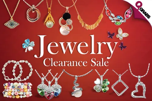 From QR19, Enjoy a Shining Jewelry Clearance Sale - Lots of Pretty Options! (Up to QR364 Value)